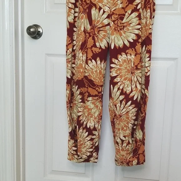 Free People Shasta Print Corduroy Shortsleeve Jumpsuit Floral Back Out Cutout - Picture 9 of 17